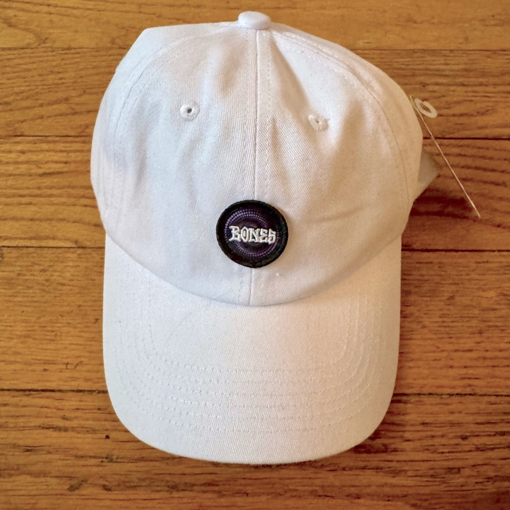 NWT Bones (Powell Peralta) | Original Dad Hat White